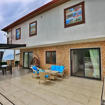 Kalkan'da Cocuk Havuzlu, Korunakli Villa-awz202 *